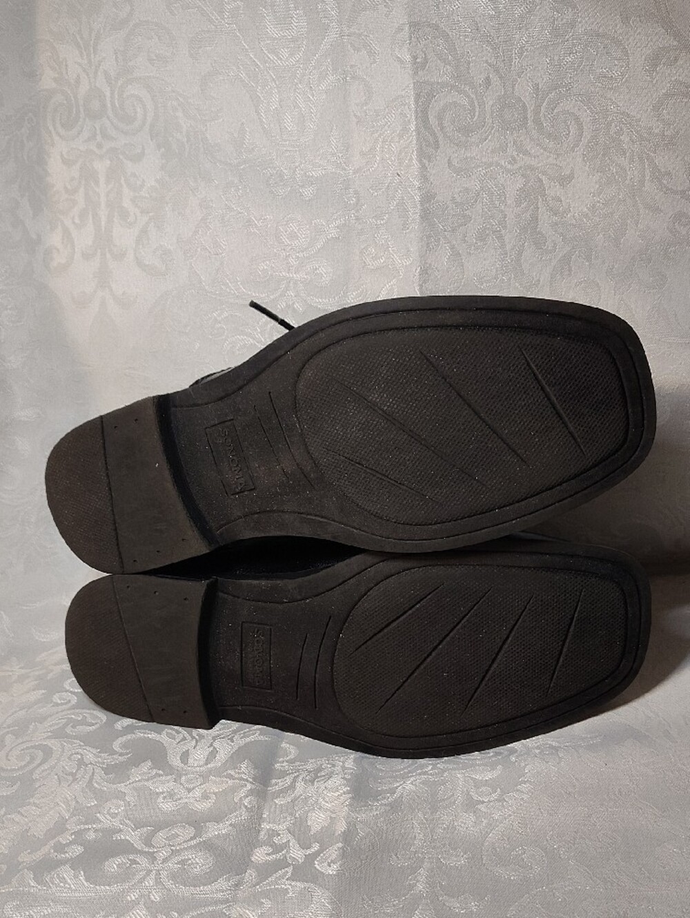 Sonoma Black Kids Dress Shoes Lace-Up Oxfords - Picture 6 of 7